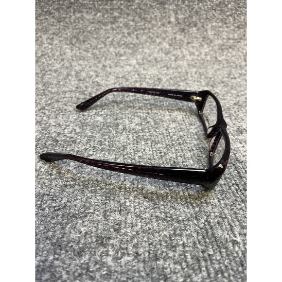 Sama Eyeglasses Frames APEX Purple Mesh Rectangular 53-18-138 - Picture 3 of 5